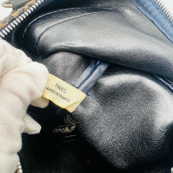 Dior Boston Trotter Bag - Navy/Tan - Picture 13 of 16